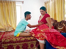 Indian sexy chachi fucked hard by a teenage boy