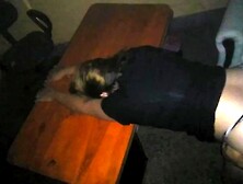 Cogiendo con mi novia x la noche en la oficina de mi mama