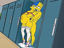 Anal Whore Housewife Marge Gets Drilled In The Butt In The Gym And At Home During The Time That Her Spouse Is At Work / The Simp