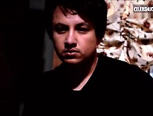 Monica Engesser Kissing,  Posing scene in The Conduit (2016)