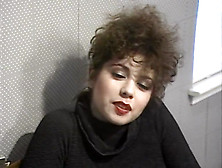 Lesbian party with deep dildo fuck