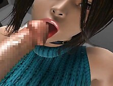 Busty 3D doctor and her curvy nurse assistant fucked in a threesome