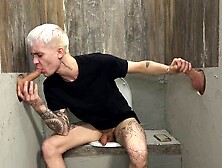 #256 Twink Gave Himself To Two Strangers Right In The Toilet