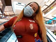 Big boobs Thai MILF girlfriend Hana mall visit and sex once back home