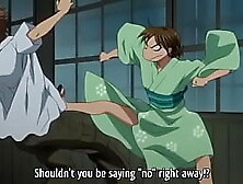 Tayu 4 - Horny hentai teens lesbian scissor while watching students fuck