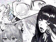 shows nylon feet to the camera and masturbates with fingers