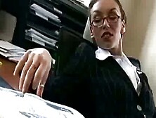 British slut Keira gets a fucked in red high heels