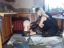 Beautiful Milf Thanks Her Friend Who Fixes Her Sink - Sensual Pegging