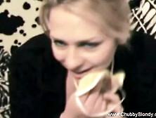 Blonde Bombshell A Chubby Goddess of Desire and Sex