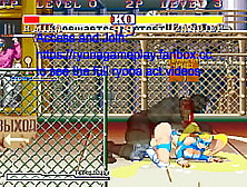 Cute game lady having sex in ryona fighter2 erotic gameplay