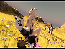 Second Life - Falara's Ahegao Ride At Lewd Me Sempai Event