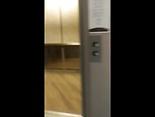 Caught Jerking Off On Elevator