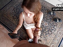 POV: I aid my step sister to shoot a porn. Anal. Butt to Throat. Giant Facial.