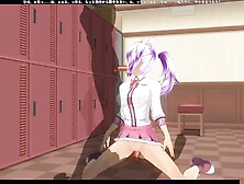3D ANIME Friends Looked into my Locker Room and Nailed Hard (PART two)