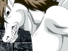 Petite blonde tied up and restrained by monsters before being ravaged