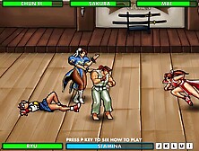 Meet N Fuck - Street Fucker Street Fighter Hentai Parody - Full Gameplay