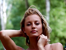 Gorgeous All Natural Blonde Milf Models Striptease Nake