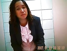 Hiddencam In Office Toilet