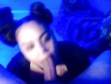 Big Tit Latina Sucks Big Cock Sloppy