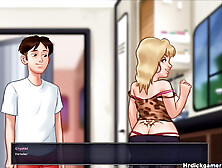 Summertime saga I poked my gf's mom and got her pregnant