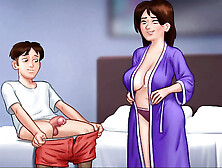 step sister and anon make hot seen in summertime saga part 7