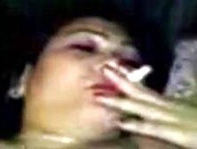 Asian Bbw Whore Smoke While She Get Fuck