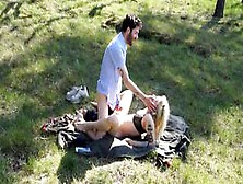 Fan Request! Outdoor Nude,  Fucking,  Pussylicking,  Cumshot In The Forest