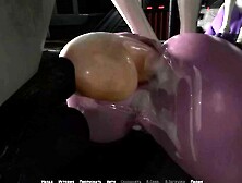 The hottie's tight behind was destroyed by a mutant best animation