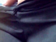 Japanese Teen's Hairy Panties Uncovered - Secret Camera Footage
