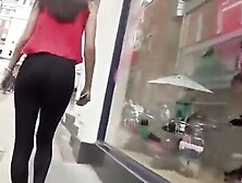 World Class Amateur Ass In Black Spandex