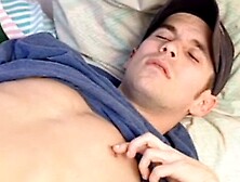 Frat Boy Sean Storm Pleasures Himself Solo