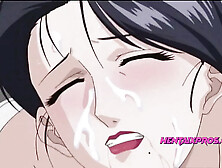 Anime - Threesome fuck and Fucking with an Cougar Boy (Uncensored)