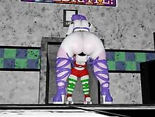Futanari Ballora fucks her Daughter Circus Baby in the FNAF 2 Office~