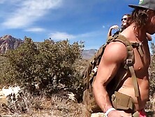 Hiking and Screwing During the time that wearing straps