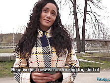 This big ass big tits Latina did not mind I had a camera! - Public Agent