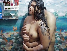 Stepsister And Stepbrother Bath Romance In Bathroom The Wet Sex In Bedroom,  Vaishnavy And Sharun Raj Bath And Hot Sex Romance