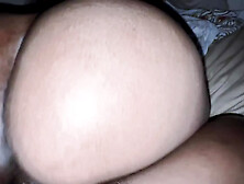 Big booty step sister got fucked and left with a load on her azz