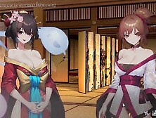 Anime lesbian,  3d new