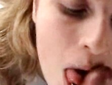 Cumming in her mouth