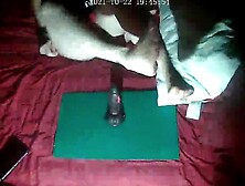 Rides my vibrator view me squirt