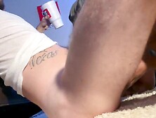 Hawt black gets dominated by the plumber