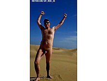 Homo hunk nudist and exhibitionist.