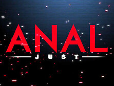 Skinny teen gets her butt gaped by a huge ramrod