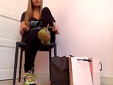 White Sock Stinky Smelly Foot Worship