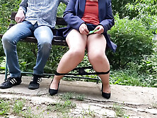 Damn it! Trust me,  you don't see this every day in a public park