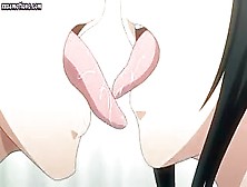 Brunette Anime Teenie Gets Dick