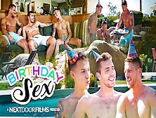 Gorgeous Birthday Hunk Flip Fucks Hot Daddy - Roman Todd,  Carter Woods - Asgmax