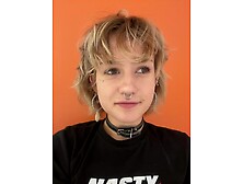 Blonde teen bate on stripchat