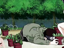 Hidden clip of Naruto with undressed and pretty Hinata