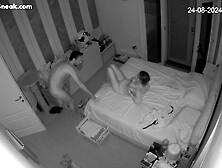 Hacked CAM - Greek couple fucking in their bed. mp4